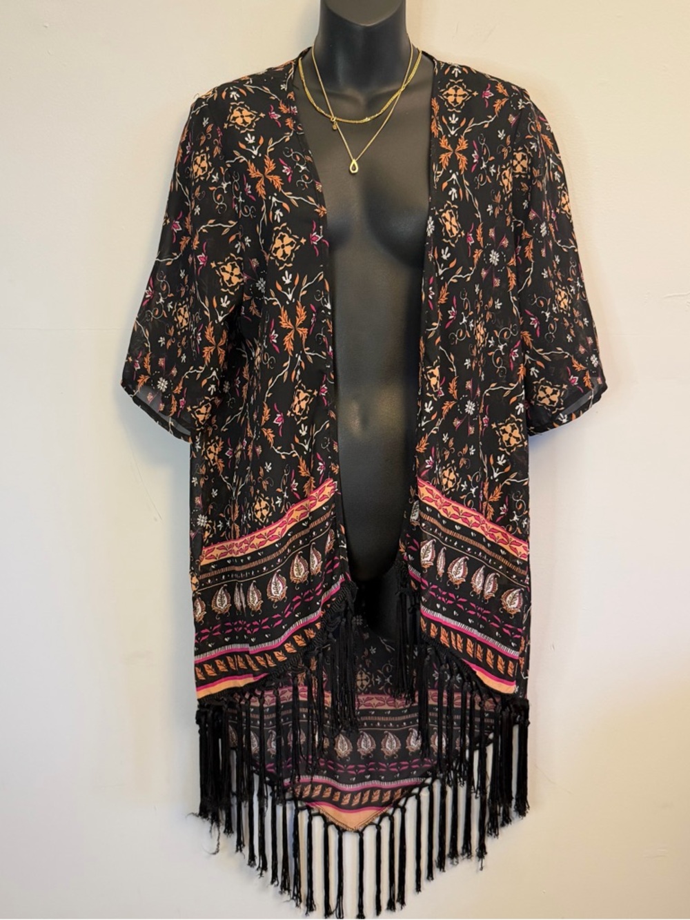 Live 4 Truth Boho Fringe Kimono